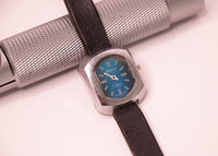Case Urech 17 Jewels و Blue Dial Swiss Watch for Parts & Repair - لا تعمل