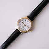 Mecánico vintage reloj por New Classic | Damas retro de tono de oro reloj