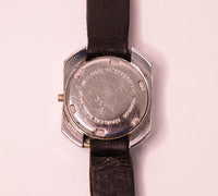 Urech 17 Jewels Case y Blue Dial Swiss reloj Para piezas y reparación, no funciona
