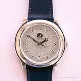 Vintage Silver-tone Life by Adec Watch | Elegant Japan Quartz Watch by Citizen