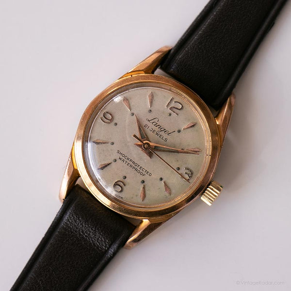 Vintage Langel Mechanical Watch | RARE Swiss Tiny Watch for Ladies
