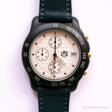 Vintage Black And White Chrono Adec Watch | Citizen Chronograph Watch