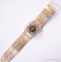 1991 Swatch POP PWK169 GUENEVER montre | Populaire Swatch roi Arthur montre