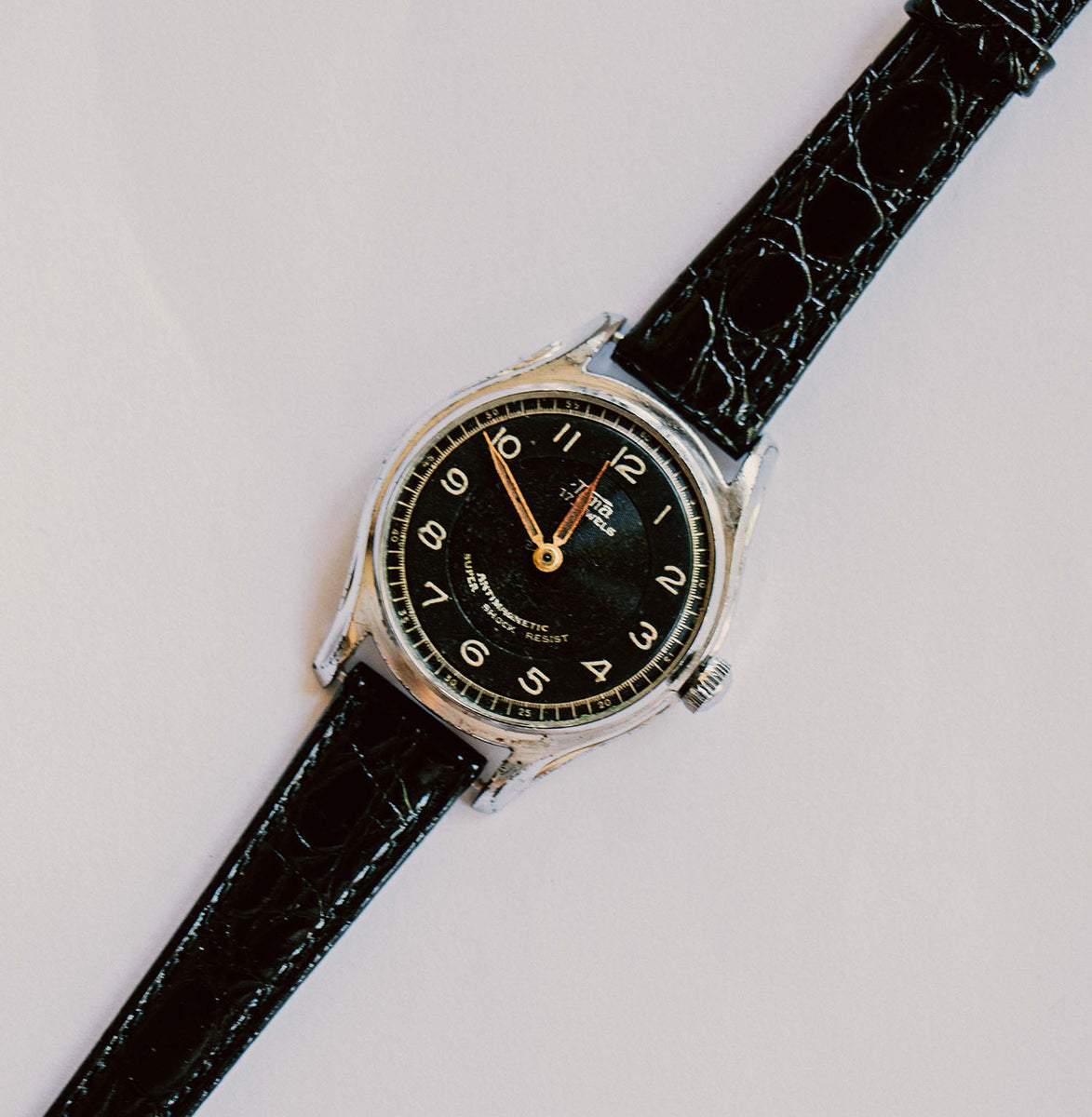 17 Jewels Tima Mechanical Vintage Watch | Super Shock Resistant Watch ...