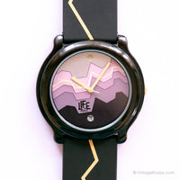 Vintage casual negro adec reloj | Citizen Cuarzo de Japón reloj