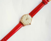 Gold-Tone 17 Rubis Bifora Mechanical Watch | Vintage German Watches