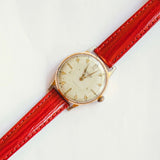 Gold-Tone 17 Rubis Bifora Mechanical Watch | Vintage German Watches
