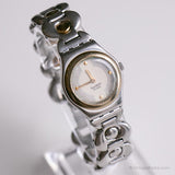 1999 Swatch YSS111G tournoie montre | Vintage bicolore Swatch Lady