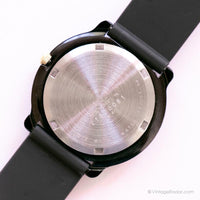 Adec noir décontracté vintage montre | Citizen Quartz au Japon montre
