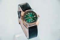 Rare Bolivia Electra 25 Mechanical Men's Watch | Green Dial Watch