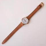 Tone d'or vintage Timex Mécanique montre | Montre à la bracelet de bureau pour elle