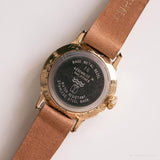 Tono d'oro vintage Timex Orologio meccanico | Orologio da polso d'ufficio per lei