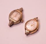 2 Art Deco Waltham Mechanical Watches for Parts & Repair - NOT WORKING