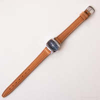 Vintage Tiny Osco Mechanical Uhr | Blaues Zifferblatt Uhr für Damen