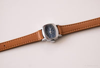 Minuscule Osco mécanique vintage montre | Cadran bleu montre Pour dames