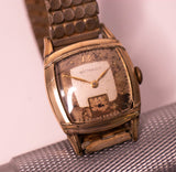 Wittnauer 15 gioielli 10e orologio meccanico per parti e riparazioni - non funziona