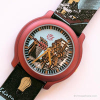 Vintage Thomas Edison Adec montre | Vie colorée par Adec Quartz montre