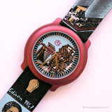Orologio vintage Thomas Edison Adec | Vita colorata di Adec Quartz Watch