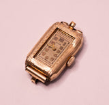 Art Deco Antique Elgin USA Watch for Parts & Repair - NOT WORKING