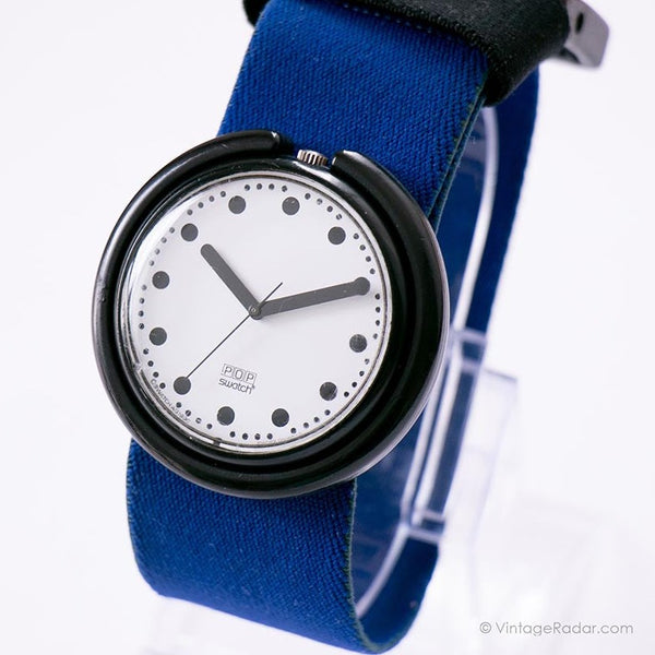 1990 Pop Swatch Pwb146 djellabah reloj | Clásico Swatch Estallido reloj