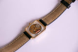 6010-G16237 KY Citizen Date de quartz montre Cadran rectangulaire vintage