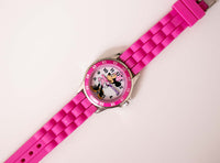 Vintage Pink Minnie Mouse Uhr von Accutime | Jahrgang Disney Uhr