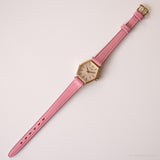 Vintage 17 gioielli orologio meccanico per azione | Orologio da donna rosa