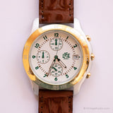 Dos tonos adec por Citizen chronograph reloj | Lujo vintage reloj