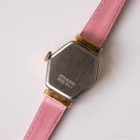 Vintage 17 joyas mecánicas reloj por acción | Damas correa rosa reloj