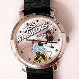 40 mm grande Minnie Mouse Wallwatch | Señorita fabulosa Minnie Mouse reloj