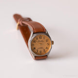 Vintage Louisfrey 17 gioielli orologio meccanico | Piccolo orologio da tono d'oro
