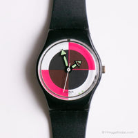 نادر 1985 Swatch LB109 NEO Quad Watch | كلاسيكي Swatch Lady