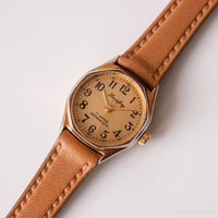 Vintage Louisfrey 17 Joyas mecánicas reloj | Pequeño tono de oro reloj