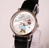 40 mm de grand Minnie Mouse Montre-bracelet | Miss Fabulous Minnie Mouse montre
