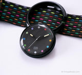 1988 Pop swatch Hora pico PWBB109 reloj | Hecho en Suiza reloj 80