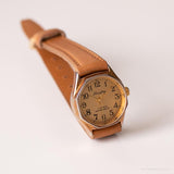 Vintage Louisfrey 17 Jewels Mechanical Watch | Tiny Gold-tone Watch