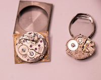2 Antike mechanisch Helbros Uhren nach Teilen und Reparaturen - nicht funktionieren