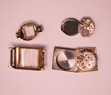 2 Antike mechanisch Helbros Uhren nach Teilen und Reparaturen - nicht funktionieren