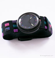 1992 Swatch Pop PWB172 Checks Watch | Very Rare Pop Swatch Watch