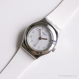 2012 Swatch Yss267 orologio bianco liscio | Usato Swatch Irony Lady