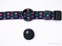 1992 Swatch Pop PWB172 Checks Watch | Very Rare Pop Swatch Watch