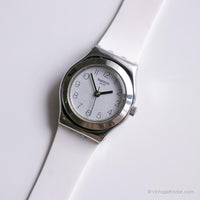2012 Swatch YSS267 suavemente blanco reloj | Usado Swatch Dama de ironía