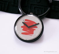 1990 Pop Swatch PWBB140 Red Eye Watch | Hord Day's Night Beatles Watch