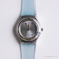 2002 Swatch YSS145 BEAUTÉ NOIRE Watch | Silver-tone Swatch Lady