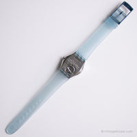 2002 Swatch YSS145 Beauté Noire Watch | لهجة الفضة Swatch Lady