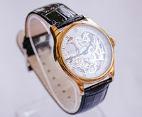Men's Rotary Skeleton Mechanical Watch | Luxury Vintage Swiss Watches
