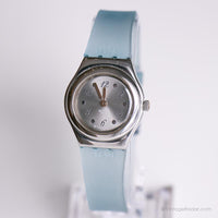 2002 Swatch YSS145 Beauté Noire Watch | لهجة الفضة Swatch Lady