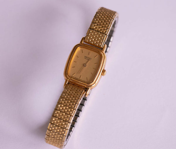 Gold-tone 1N00-5K29 Seiko Watch For Women | Ladies Vintage Seiko Watch ...