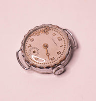 العتيقة Citizen Art Deco Mechanical Japanese Watch for Parts & Repair - لا تعمل