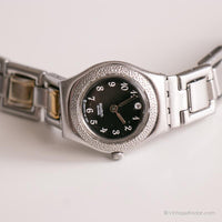 2002 Swatch YSS152 UCCELLO NOTTURNO Uhr | Vintage Silber-Ton Swatch